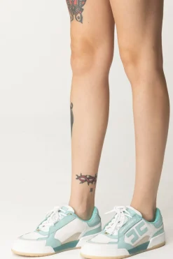 Elisabetta Franchi Sneakers Bicolor con Logo CcACQUA