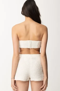 Elisabetta Franchi Top In Tweed con Maxi CatenaBURRO