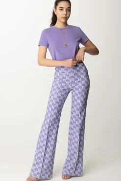 Elisabetta Franchi T-shirt con CollanaIRIS