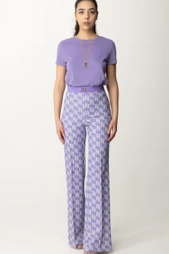 Elisabetta Franchi T-shirt con CollanaIRIS