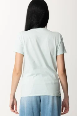 Elisabetta Franchi T-shirt con Collana con CharmsACQUA