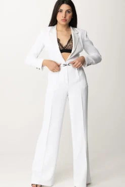 Elisabetta Franchi Tuta Lunga con Reggiseno In PizzoAVORIO