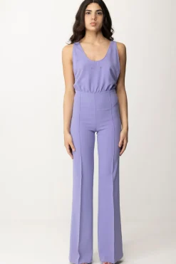 Elisabetta Franchi Tuta Ricamo Logo ReservedIRIS