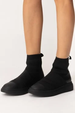 Fessura Sneaker Alta a StivalettoBLACK