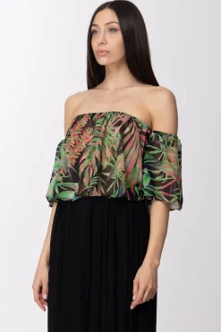 Fk Copricostume a Top con Stampa FlorealeFANTASIA