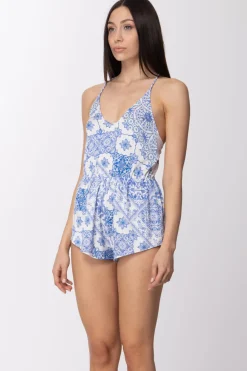 Fk Copricostume a Tuta Corta con Incrocio Sulla SchienaFANTASIA