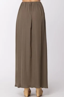 Fk Copricostume a Vita Bassa con Aperture LateraliVERDE MILITARE