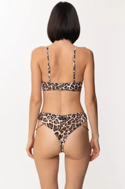 Gaëlle Paris Bikini Top In Lycra MaculatoMACULATO BEIGE