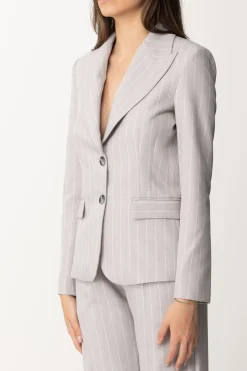 Gaëlle Paris Giacca GessataGRIGIO