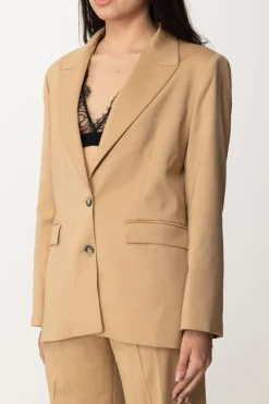 Gaëlle Paris Giacca Over MonopettoSABBIA