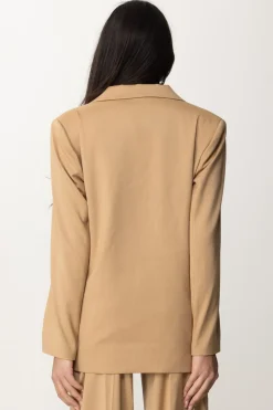 Gaëlle Paris Giacca Over MonopettoSABBIA