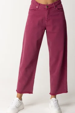 Gaëlle Paris Jeans CropBORDEAUX