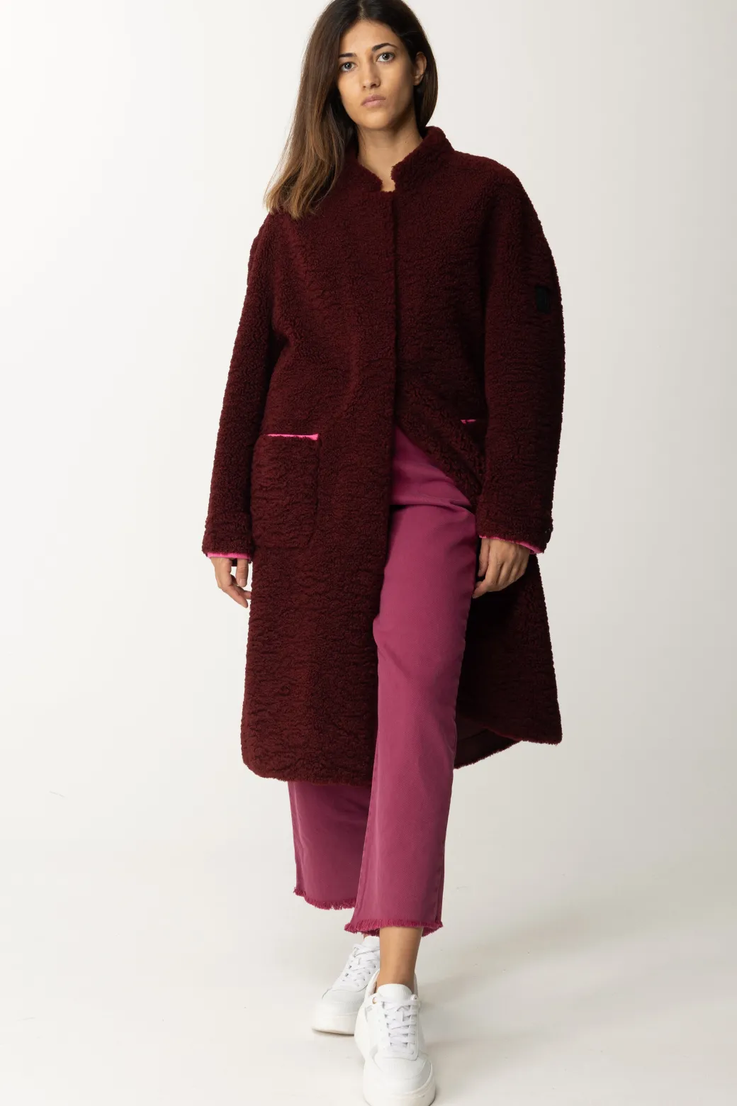 Gaëlle Paris Jeans CropBORDEAUX