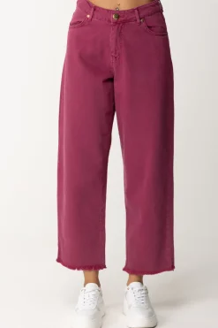 Gaëlle Paris Jeans CropBORDEAUX