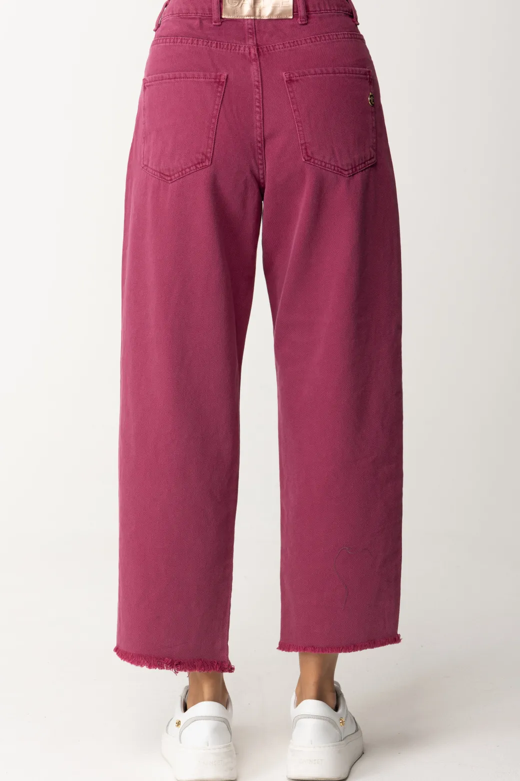 Gaëlle Paris Jeans CropBORDEAUX