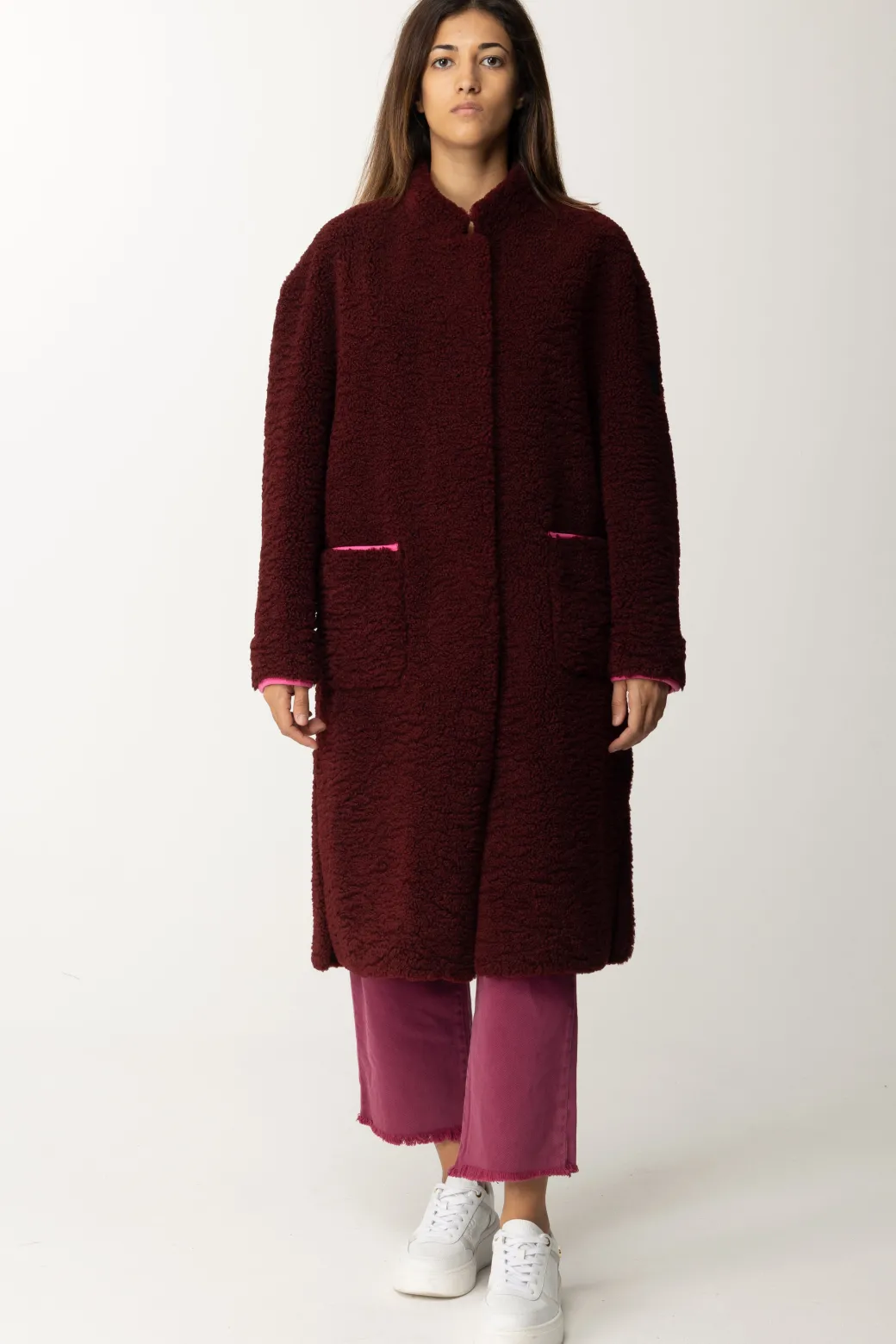 Gaëlle Paris Jeans CropBORDEAUX