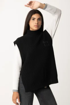 Gaëlle Paris Maglione SmanicatoNERO