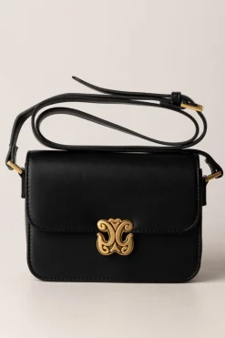 Gaëlle Paris Mini Borsa a Tracolla con LogoNERO