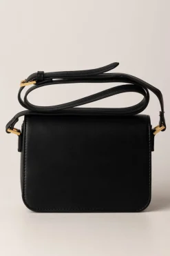 Gaëlle Paris Mini Borsa a Tracolla con LogoNERO