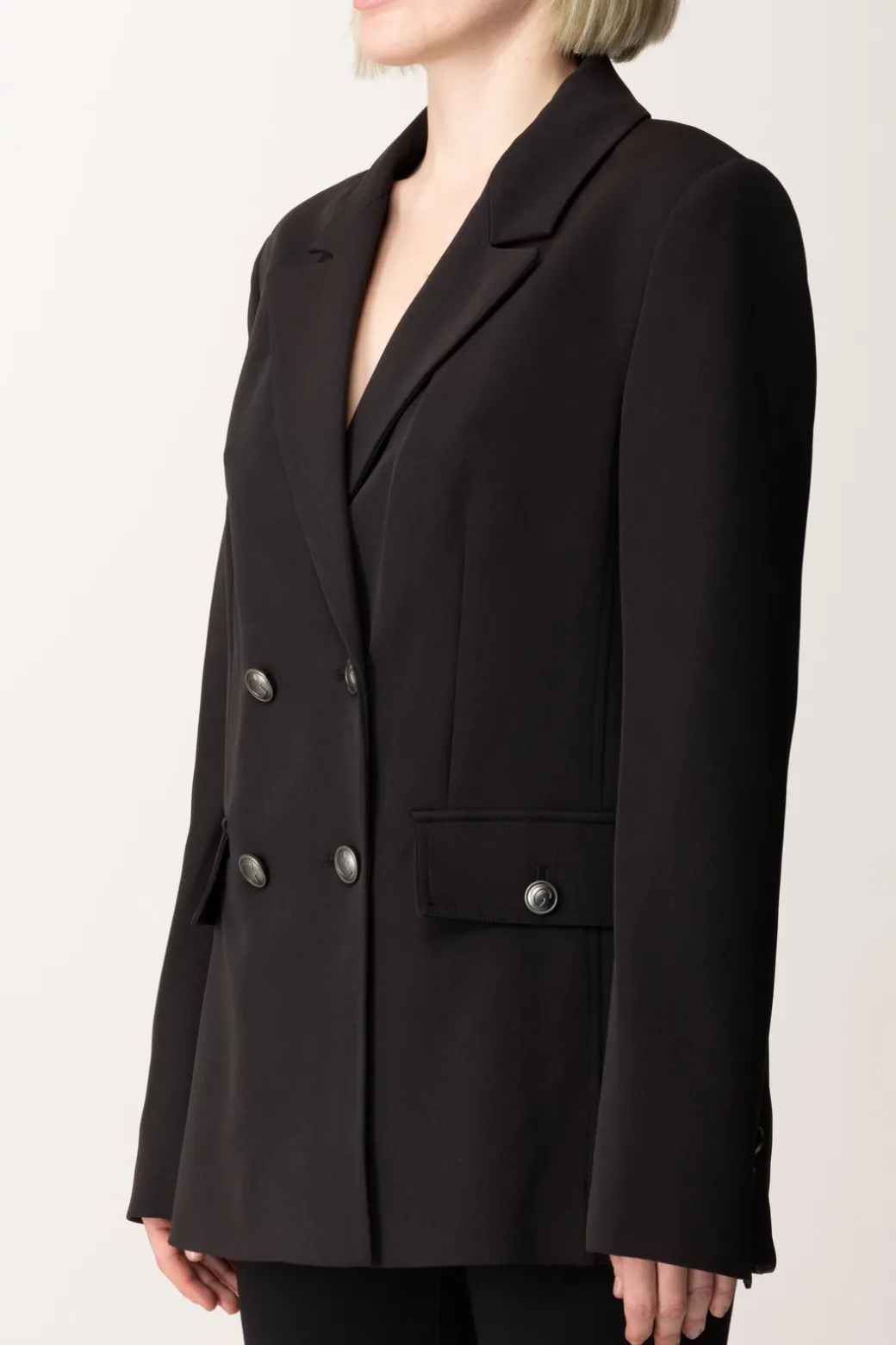 Guess Blazer Doppiopetto FionaJET BLACK A996