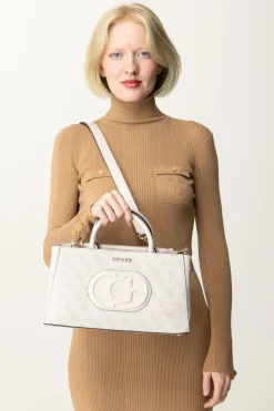 Guess Borsa a Mano Eco Mietta SocietyDOVE LOGO/STONE