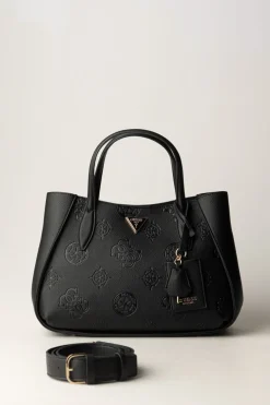 Guess Borsa a Mano Keandra con TracollaBLACK LOGO