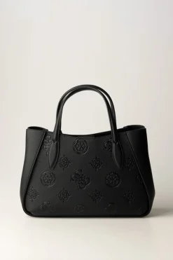 Guess Borsa a Mano Keandra con TracollaBLACK LOGO