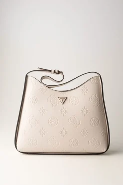 Guess Borsa a Mano Large Hobo KeandraSTONE LOGO