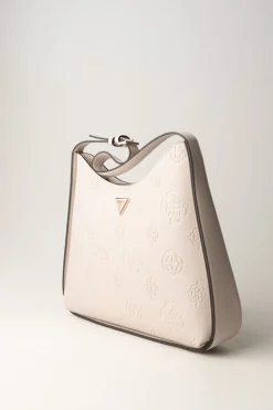 Guess Borsa a Mano Large Hobo KeandraSTONE LOGO