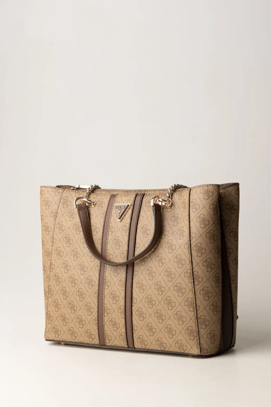 Guess Borsa Shopper NoreenLATTE LOGO/BROWN