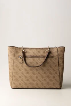 Guess Borsa Shopper NoreenLATTE LOGO/BROWN