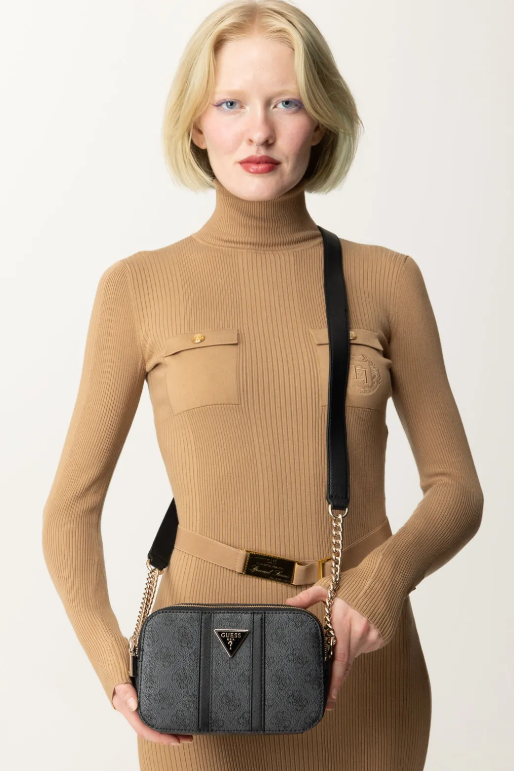 Guess Camera Bag a Tracolla NoreenCOAL LOGO