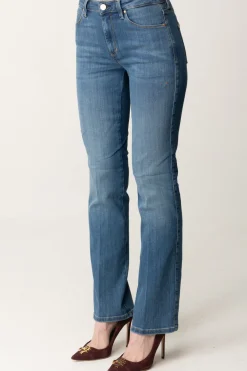 Guess Jeans con Placca Logo Sul RetroMID HUG