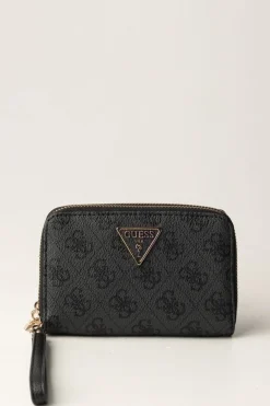 Guess Mini Portafoglio Laurel LogoCOAL LOGO