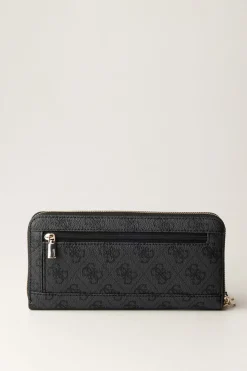 Guess Portafogli Grande Laurel Zip AroundCOAL LOGO