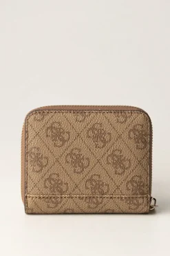 Guess Portafogli Piccolo Laurel Zip AroundLATTE LOGO