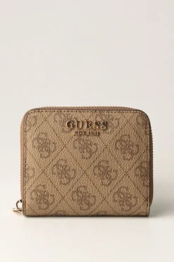 Guess Portafogli Piccolo Laurel Zip AroundLATTE LOGO
