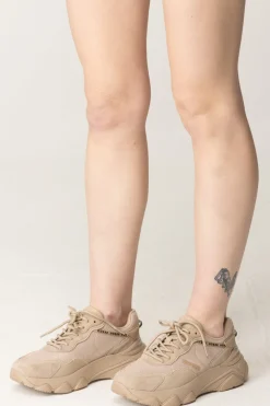 Guess Runners Micola con Inserti ScamosciatiNUDE