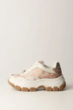 Guess Sneakers Berrett Stampa MonogramBLUSH