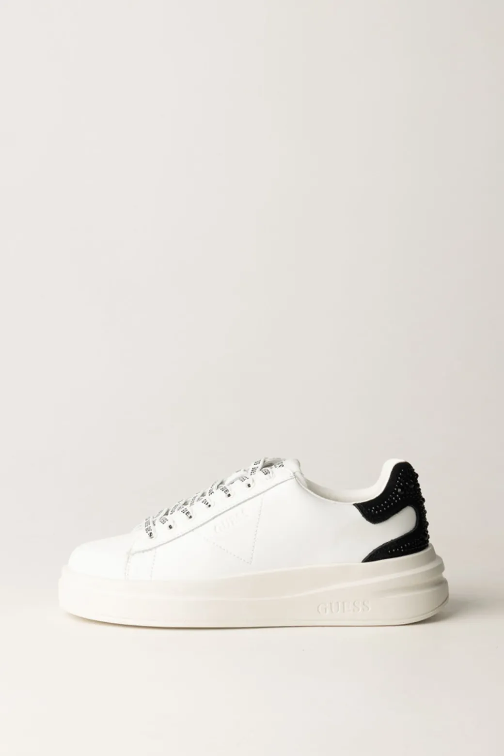 Guess Sneakers Elbina con StrassWHITE BLACK