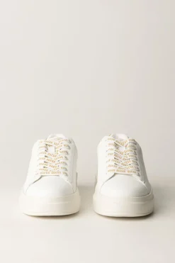 Guess Sneakers Elbina con StrassWHITE GOLD