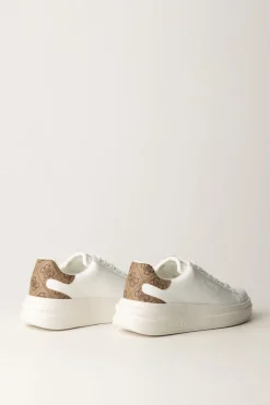 Guess Sneakers Elbina con Tallone LogatoWHITE BEIGE