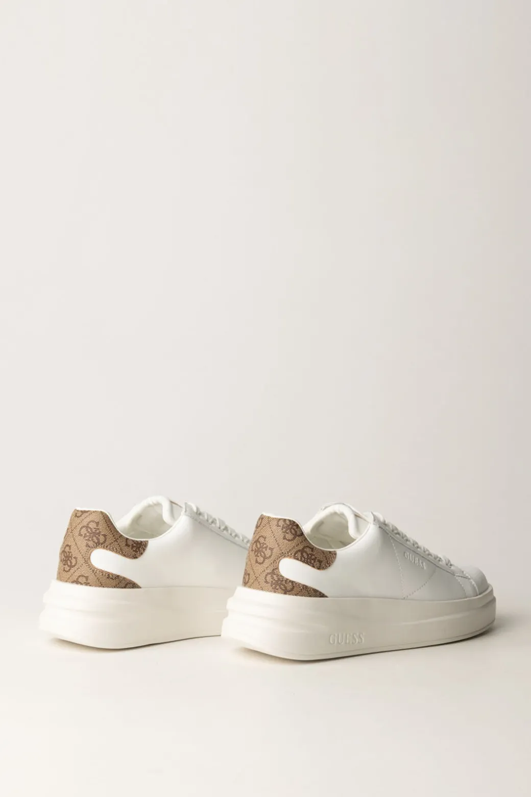 Guess Sneakers Elbina con Tallone LogatoWHITE BEIGE