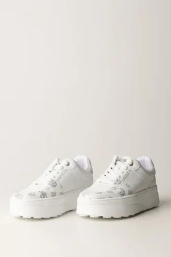 Guess Sneakers Queenz con PlatformWHITE GREY