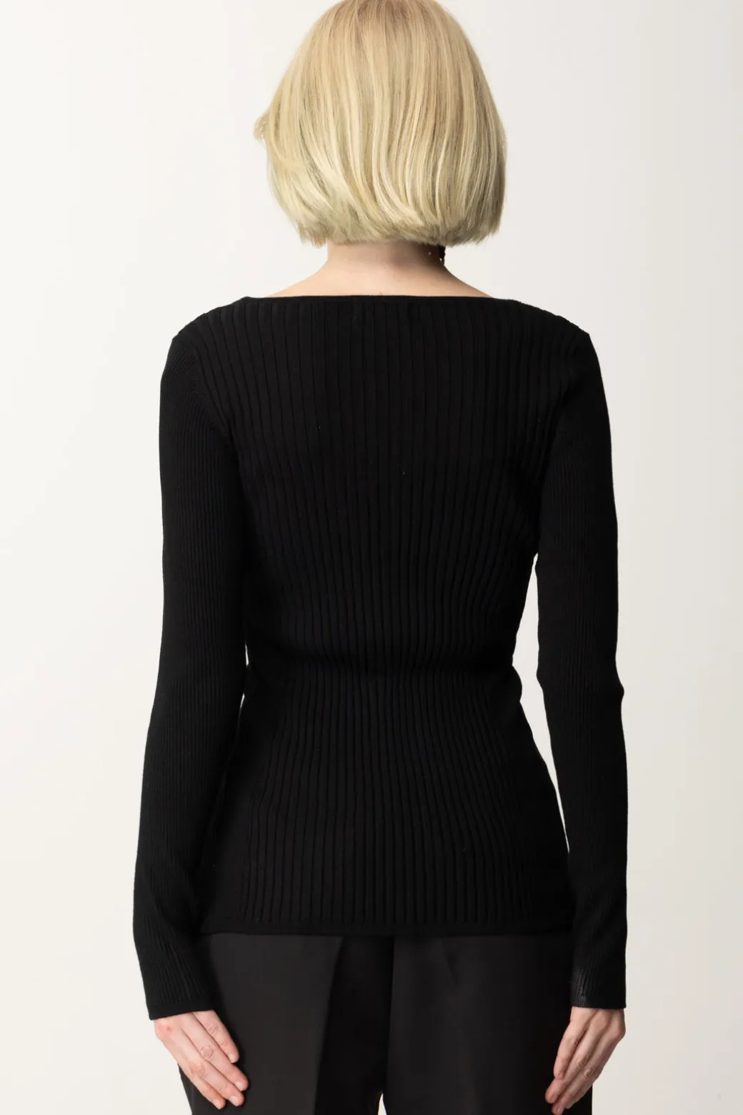 Guess Top Selene a CorsettoJET BLACK A996