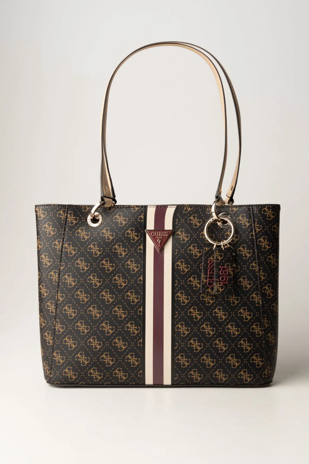 Guess Tote Bag NoelleBROWN LOGO
