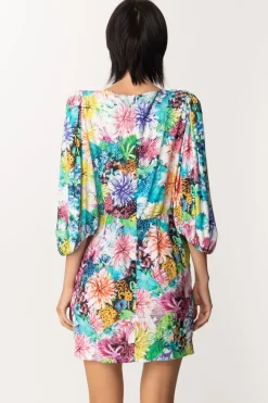 Just Cavalli Abito con Stampa FlorealeMULTICOLOR VARIANT