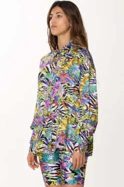 Just Cavalli Camicia a FantasiaBLACK