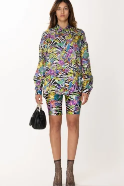 Just Cavalli Leggins Biker a FantasiaBLACK