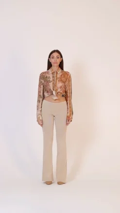 Just Cavalli Pantalone Vita Bassa a CostineNUDE